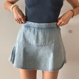 Falda denim