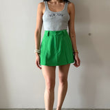 Falda-short verde