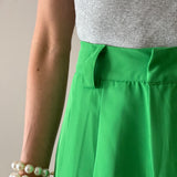 Falda-short verde