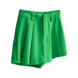 Falda-short verde