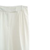 Pantalón blanco liso